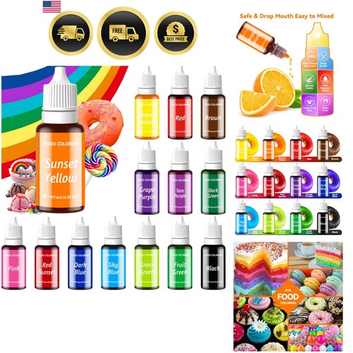 Set liquido colorante - set,