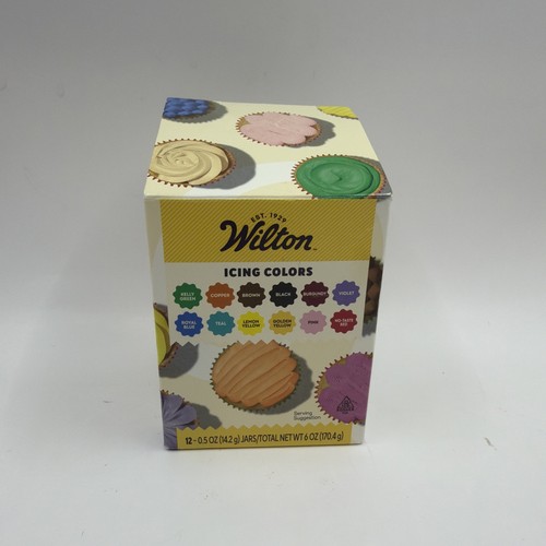 Wilton icing colors set - icing, 12