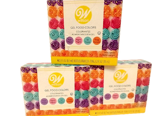 Wilton gel set colori - gel,