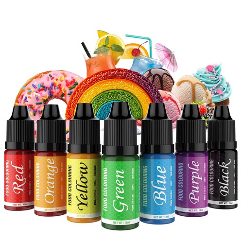 Set coloranti alimentari - set, 7