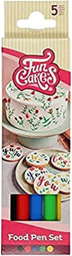 Food pen colori primari - primari, set/5
