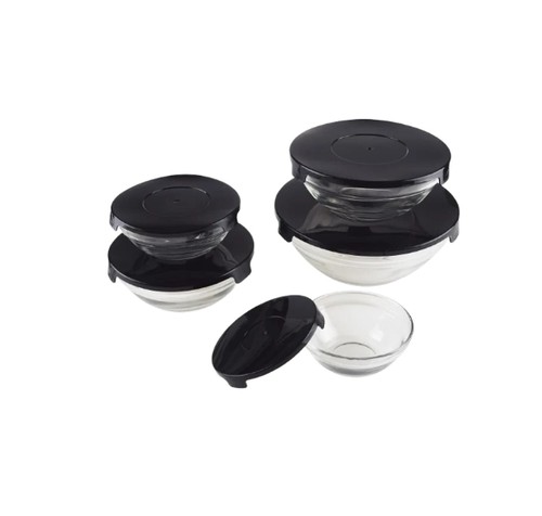 Set ciotole vetro - set, in