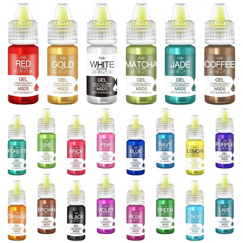 Gel colorante alimentare - alimentare,