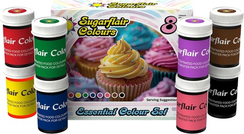 Sugarflair essentials set - essentials, di